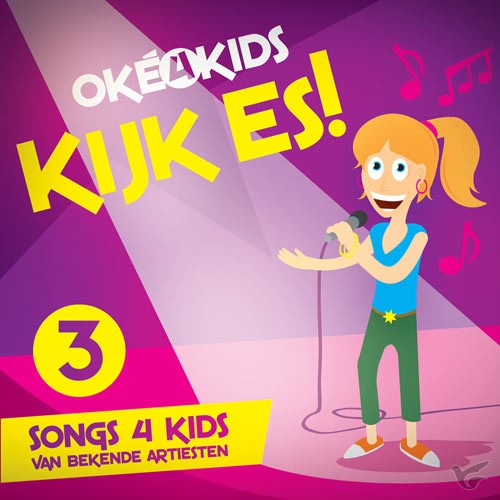 Productafbeelding: voorkant van Kijk es cd