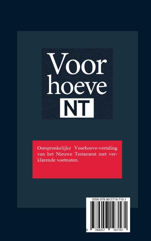 Productafbeelding: achterkant van Het Nieuwe Testament