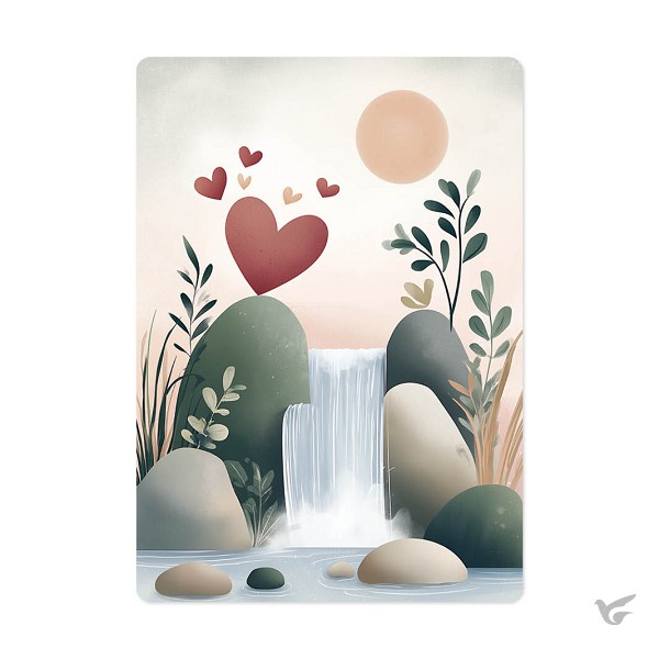 Productafbeelding: voorkant van Kaart Waterval