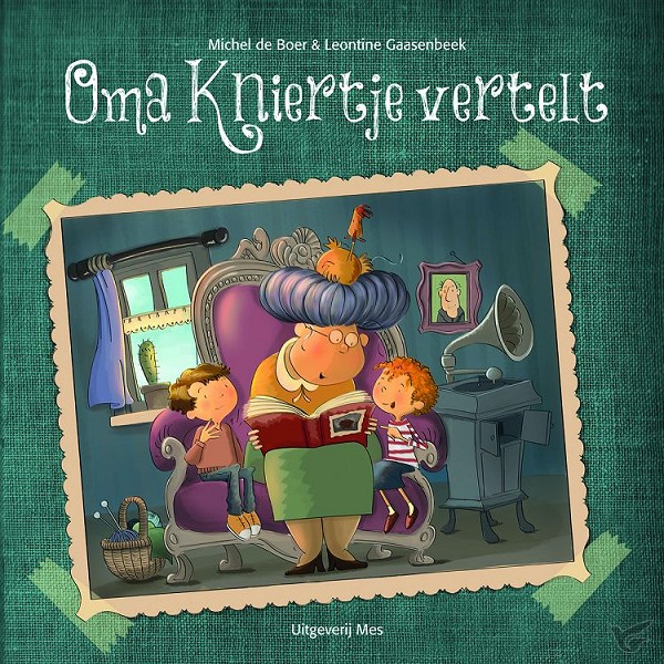 Productafbeelding: voorkant van Oma kniertje vertelt