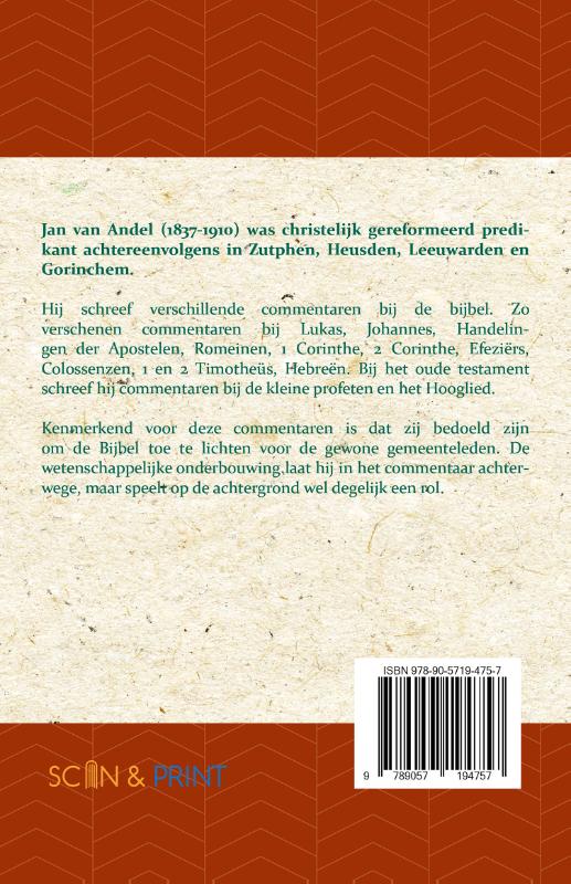 Productafbeelding: achterkant van Het Evangelie naar de beschrijving van Lukas