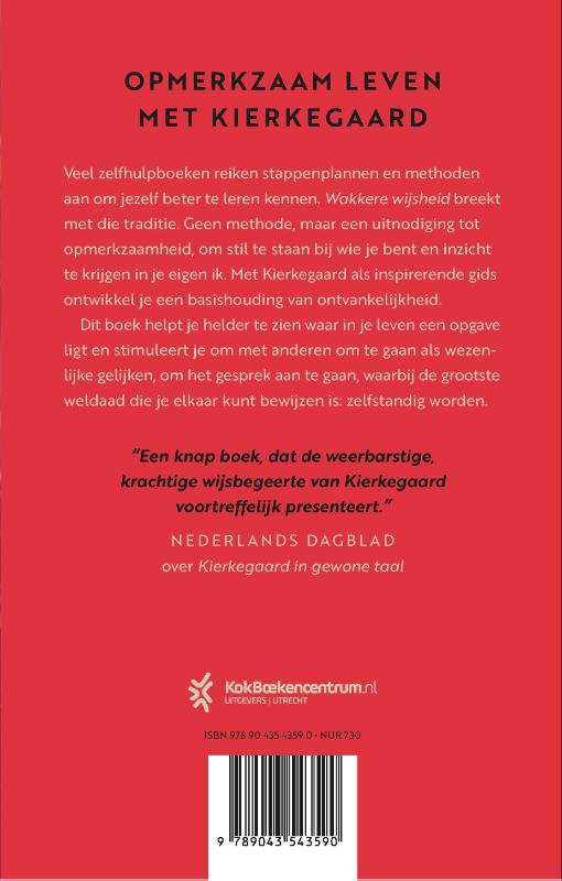 Productafbeelding: achterkant van Wakkere wijsheid