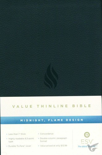 Productafbeelding: voorkant van Value Thinline Bible (Black)