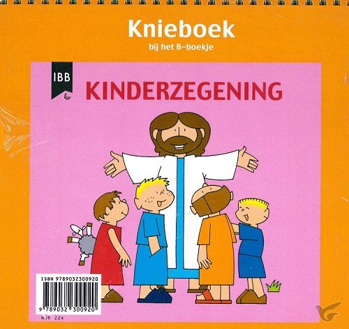 Productafbeelding: voorkant van Kinderzegening knieboek bij het B-boekje