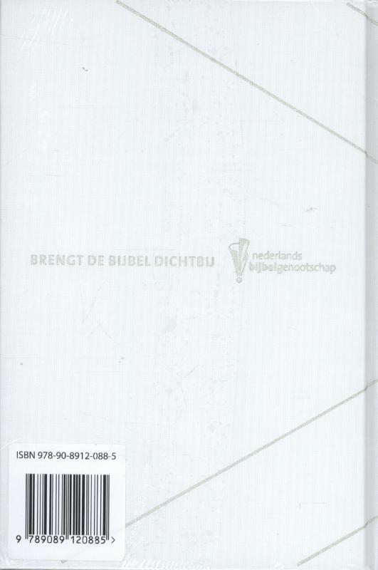 Productafbeelding: achterkant van Bijbel in gewone taal
