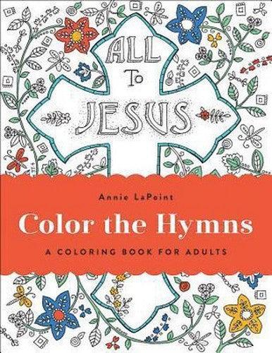 Productafbeelding: voorkant van Color The Hymns: A Coloring Book For Adults