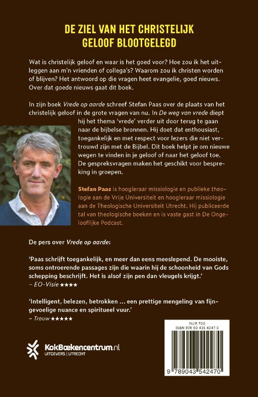 Productafbeelding: achterkant van De weg van vrede