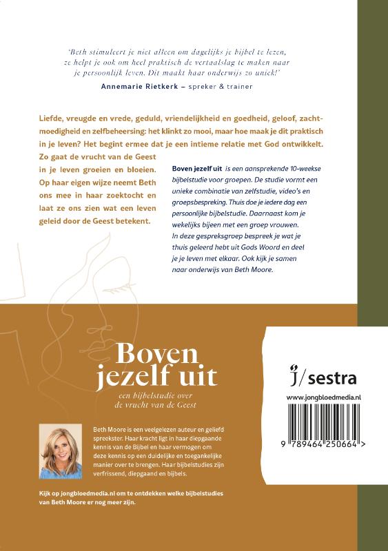 Productafbeelding: achterkant van Boven jezelf uit