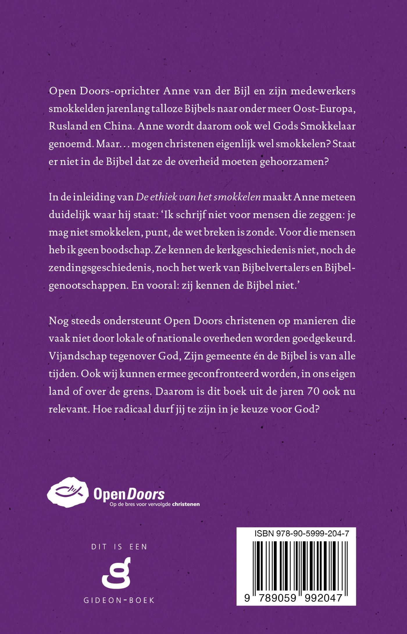 Productafbeelding: achterkant van Ethiek van het smokkelen