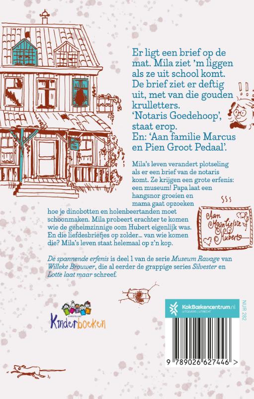 Productafbeelding: achterkant van De spannende erfenis