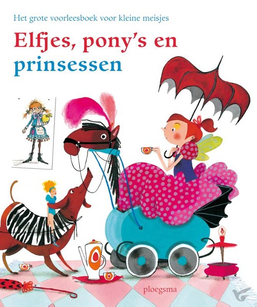 Productafbeelding: voorkant van Elfjes pony's en prinsessen