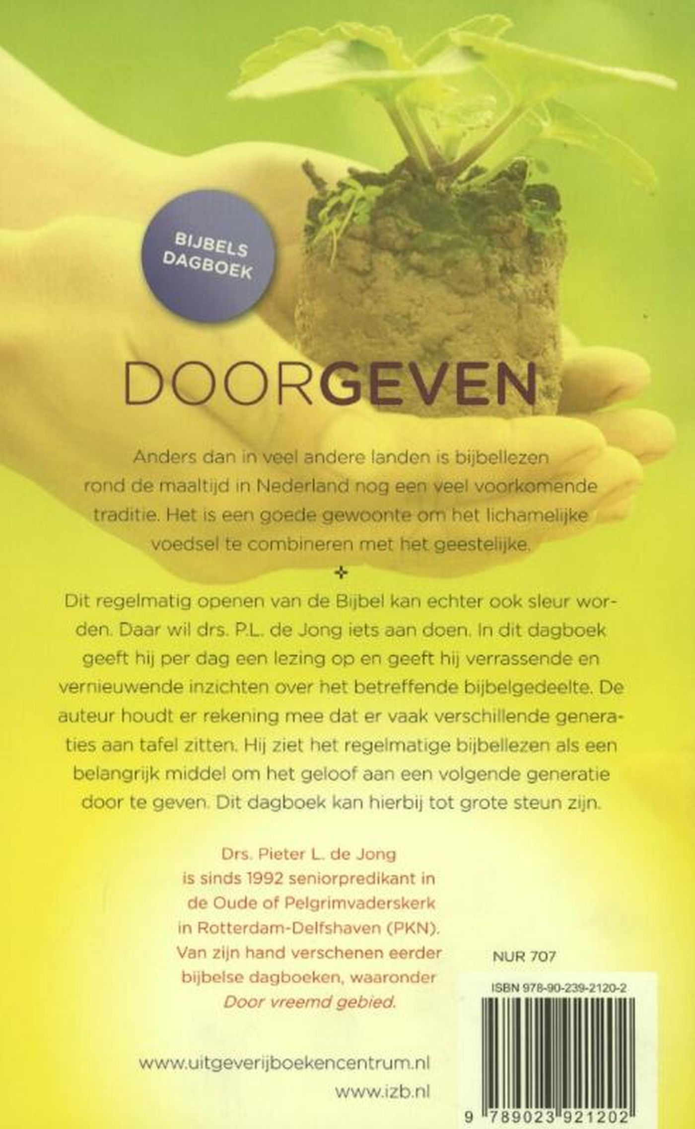 Productafbeelding: achterkant van Doorgeven