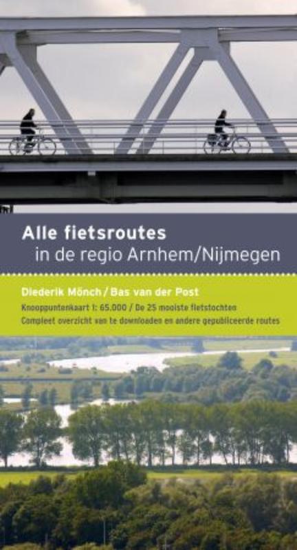 Productafbeelding: voorkant van Alle fietsroutes in de regio Arnhem-Nijmegen