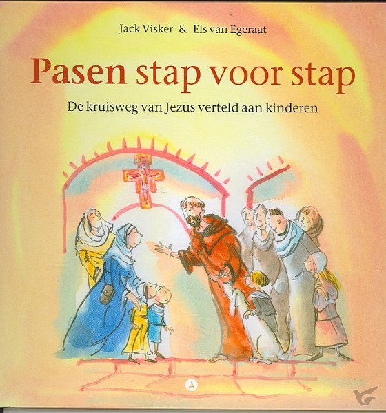 Productafbeelding: voorkant van Pasen stap voor stap