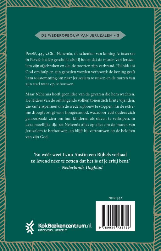 Productafbeelding: achterkant van Nehemia, bouw op Mij