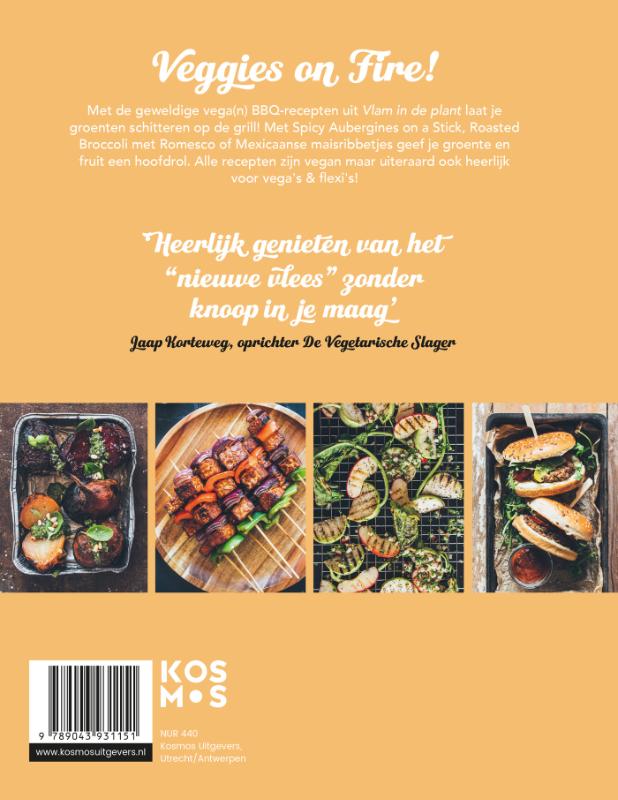 Productafbeelding: achterkant van Vlam in de plant