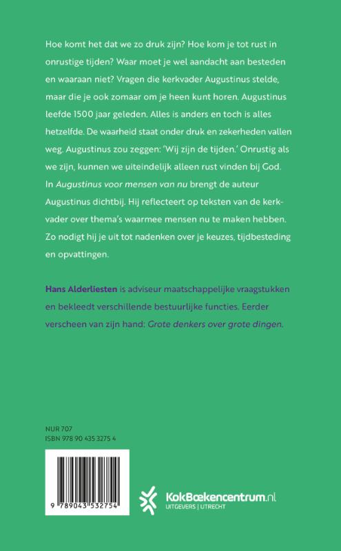 Productafbeelding: achterkant van Augustinus voor mensen van nu
