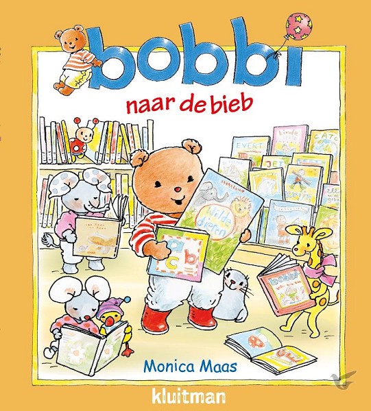 Productafbeelding: voorkant van Bobbi naar de bieb