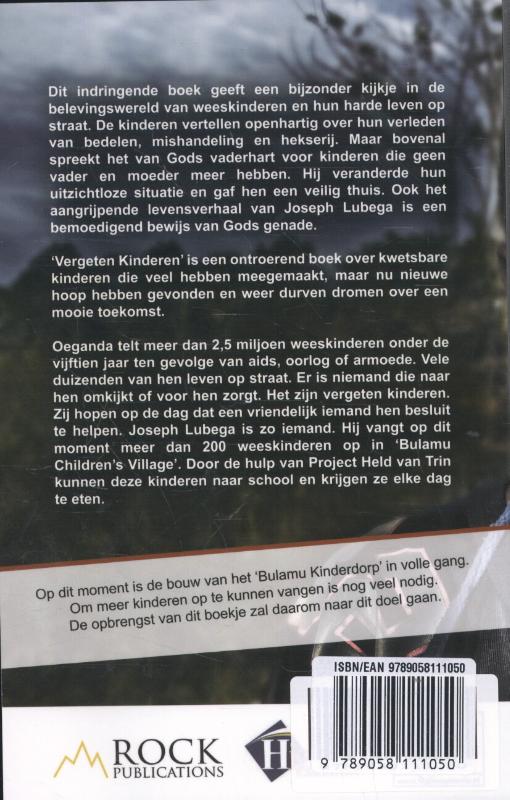 Productafbeelding: achterkant van Vergeten kinderen