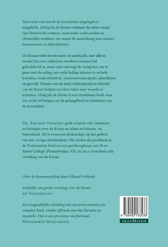 Productafbeelding: achterkant van De Koran