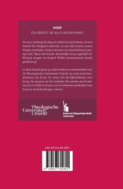 Productafbeelding: achterkant van Hoop