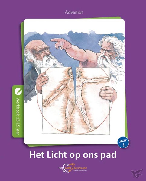 Productafbeelding: voorkant van Licht op ons pad 13-15 jaar werkboek