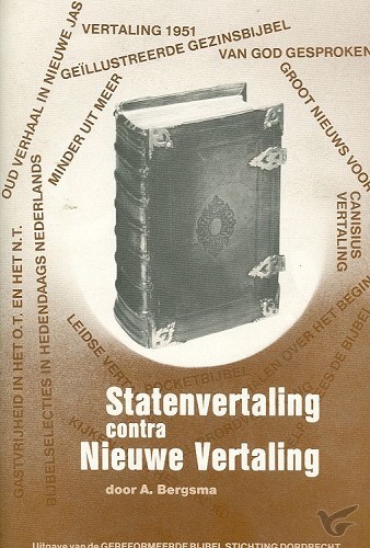 Productafbeelding: voorkant van Statenvertaling contra nieuwe vertaling