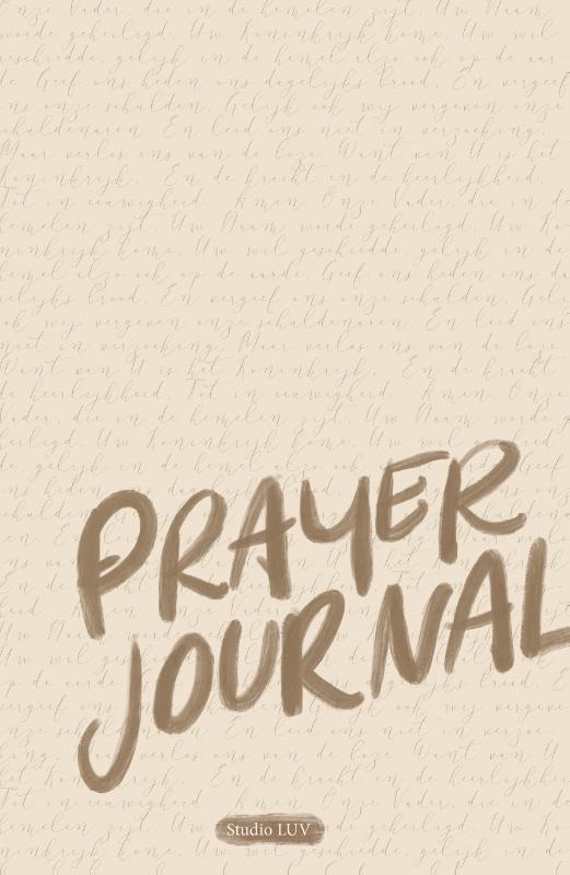 Productafbeelding: voorkant van Prayer Journal
