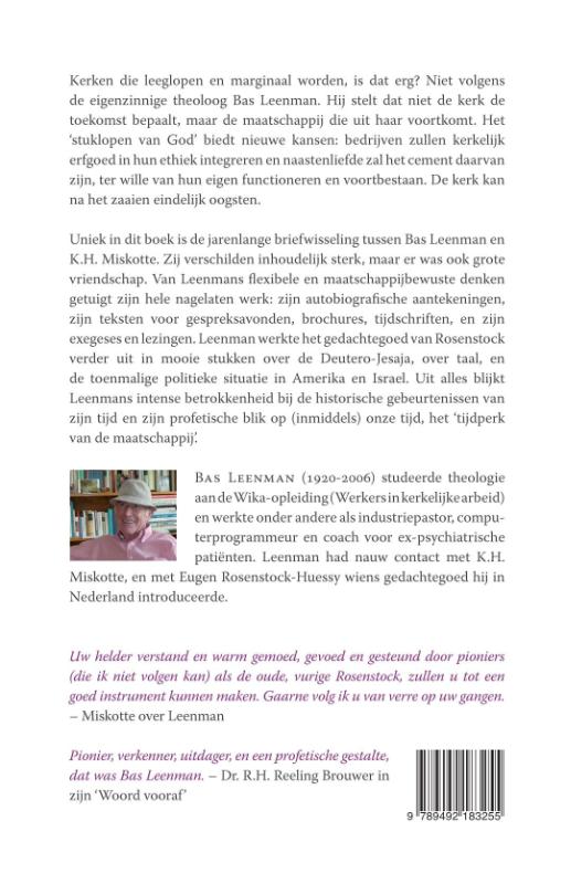 Productafbeelding: achterkant van Als God stukloopt