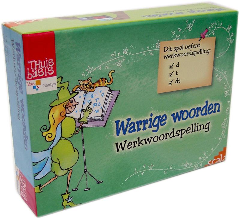 Productafbeelding: voorkant van Warrige Woorden werkwoordspelling