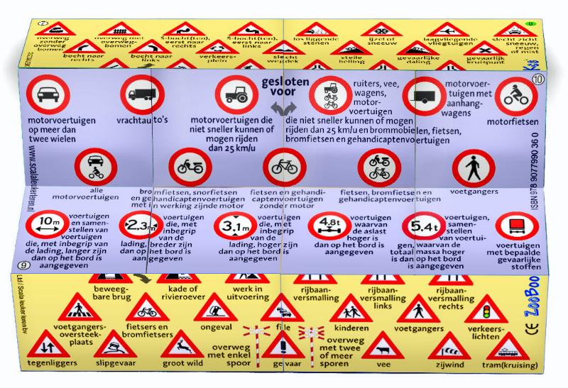 Productafbeelding: voorkant van ZooBooKoo Verkeersborden