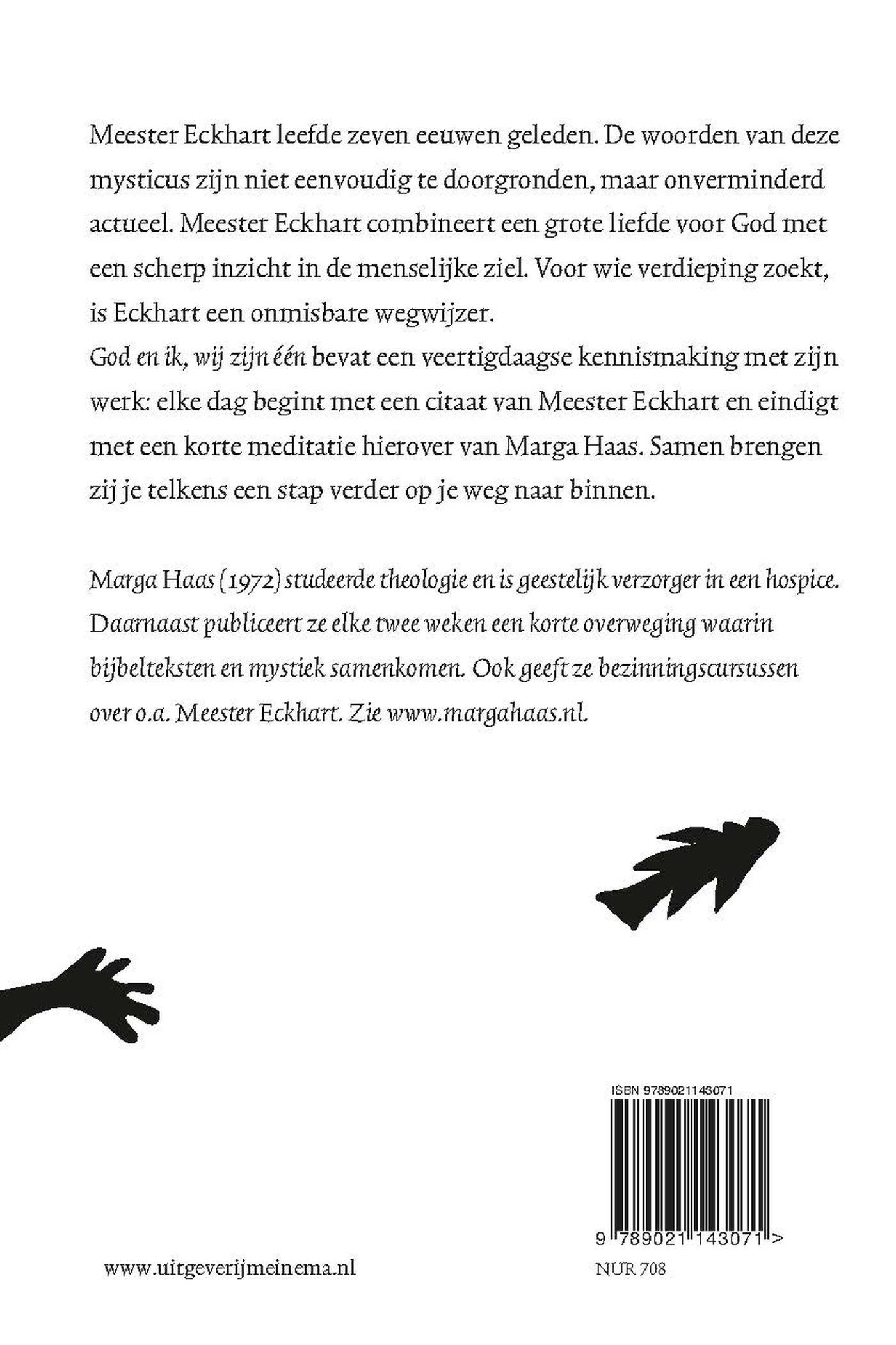 Productafbeelding: achterkant van God en ik, wij zijn één