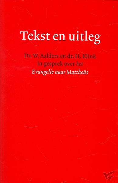 Productafbeelding: voorkant van Tekst en uitleg