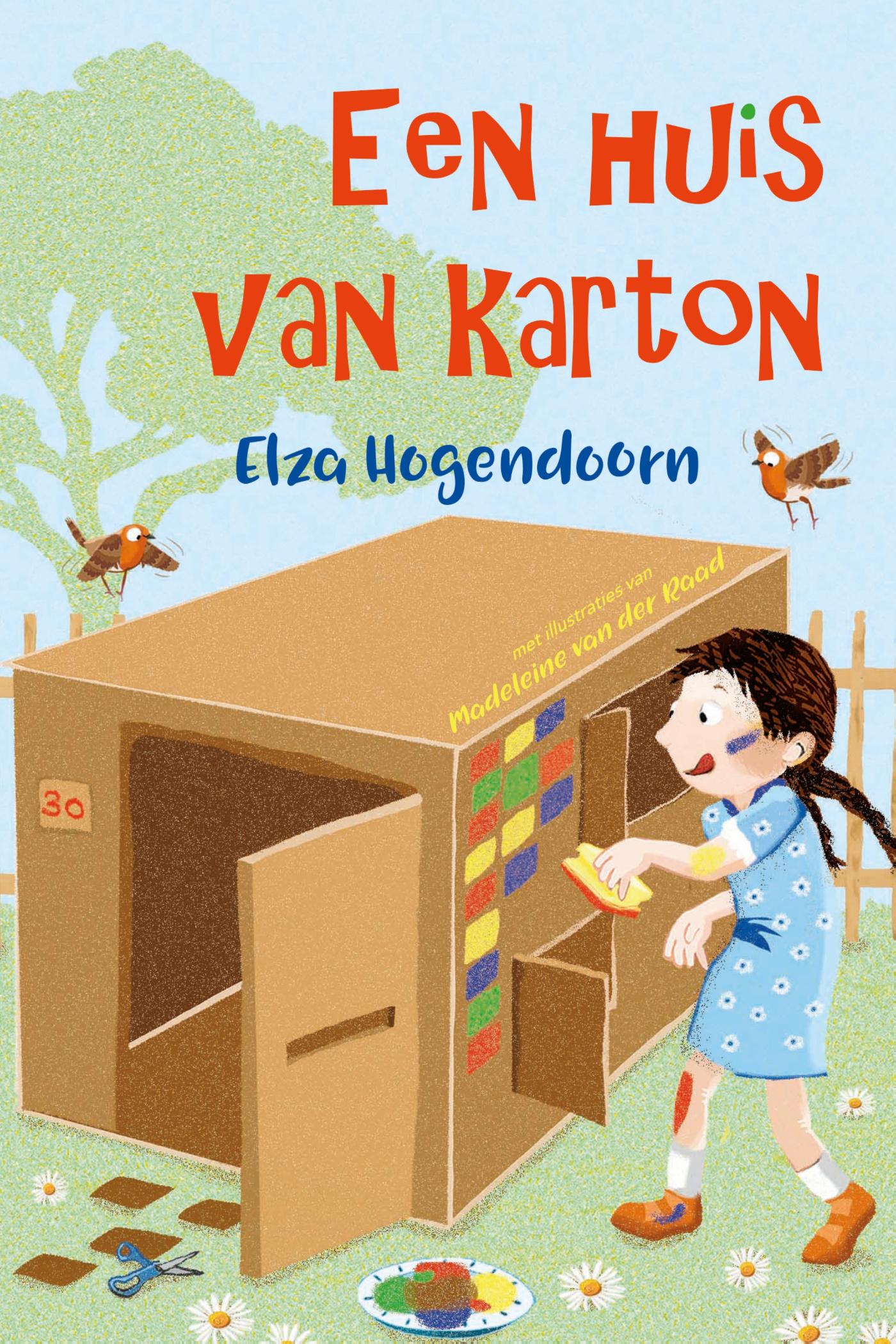Productafbeelding: voorkant van Een huis van karton