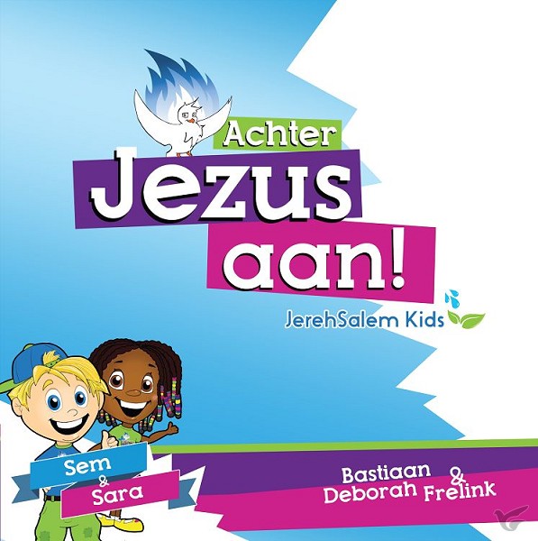Productafbeelding: voorkant van Achter Jezus aan