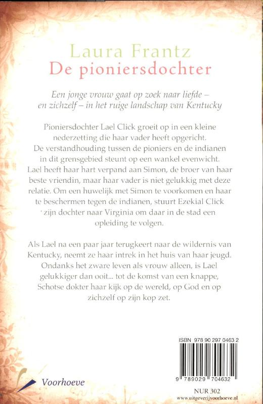 Productafbeelding: achterkant van De pioniersdochter