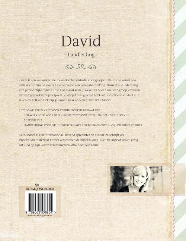 Productafbeelding: achterkant van David Handleiding