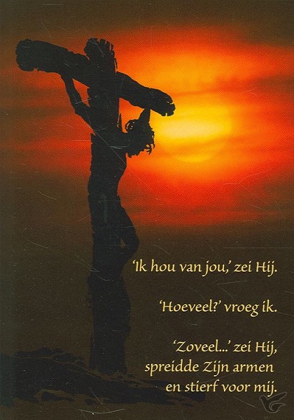 Productafbeelding: voorkant van Ansichtkaart ik hou van jou