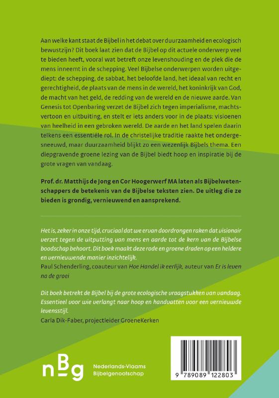 Productafbeelding: achterkant van Hemels groen