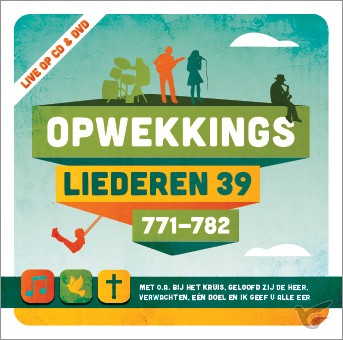 Productafbeelding: voorkant van Opwekking 39 cd + dvd  (771-782)