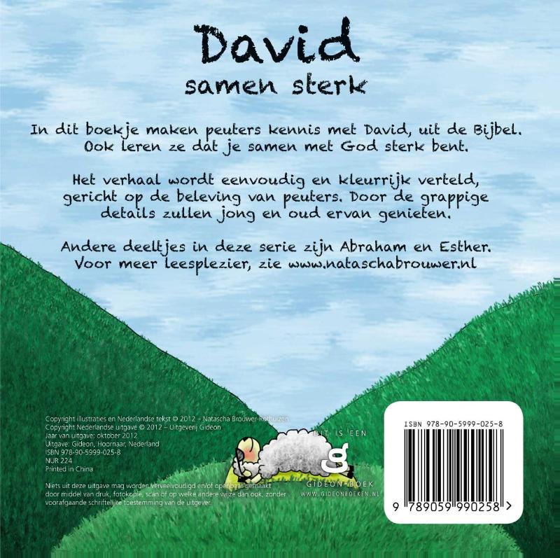 Productafbeelding: achterkant van David