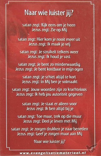 Productafbeelding: voorkant van Minikaart naar wie luister jij