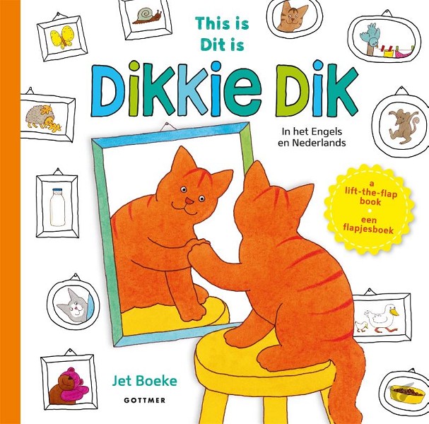 Productafbeelding: voorkant van Dit is Dikkie Dik / This is Dikkie Dik