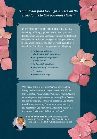 Productafbeelding: voorkant van NLT - THRIVE Devotional Bible