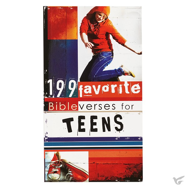 Productafbeelding: voorkant van 199 Favorite Bible Verses For Teens