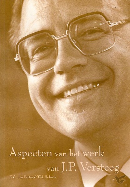Productafbeelding: voorkant van Aspecten van het werk van j.p. versteeg