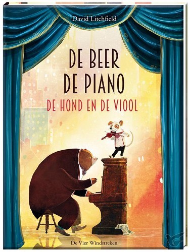 Productafbeelding: voorkant van Beer de piano de hond en de viool