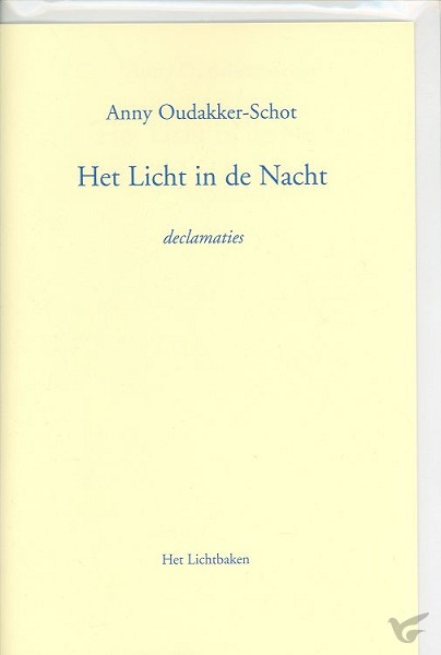 Productafbeelding: voorkant van Licht in de nacht