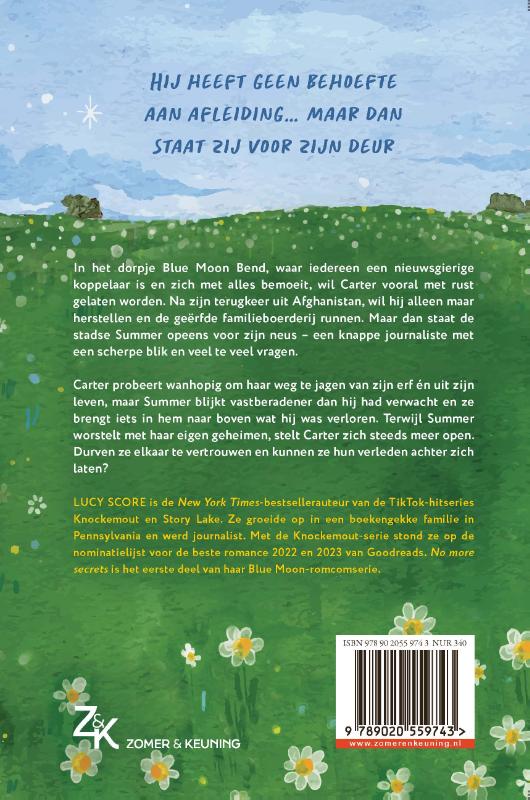 Productafbeelding: achterkant van No more secrets