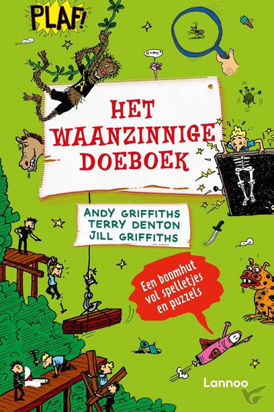 Productafbeelding: voorkant van Waanzinnige doeboek